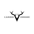 Antler V Logo kiss-cut sticker | Lando Commando decal