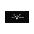 Lando Commando Antler Logo Bumper Sticker | Vinyl Car Decal