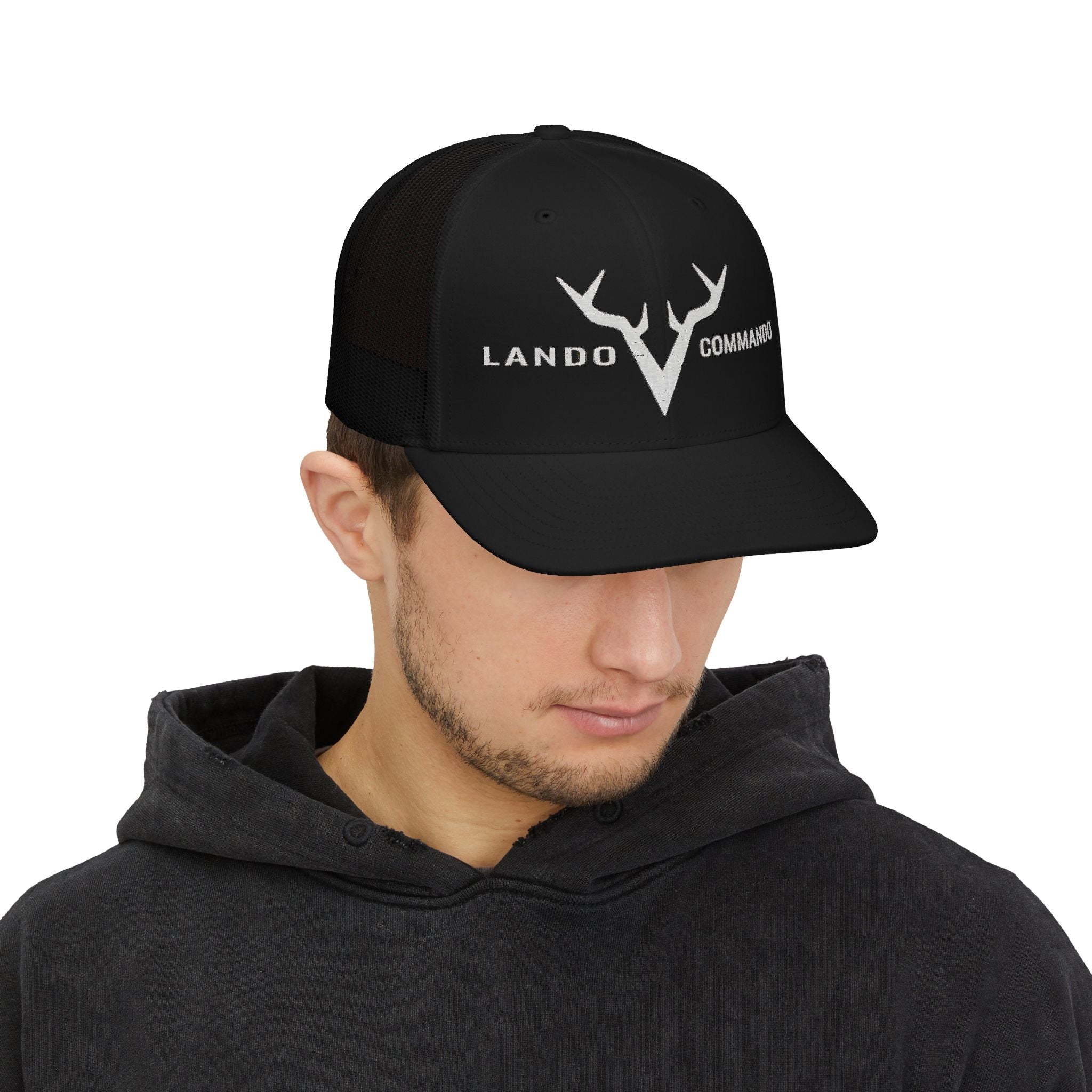 Lando Commando antler logo Snapback