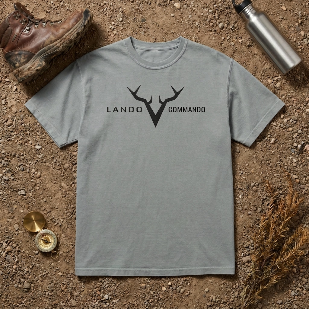 Antler V Logo Lando Commando T-shirt | Hunting Graphic Tee
