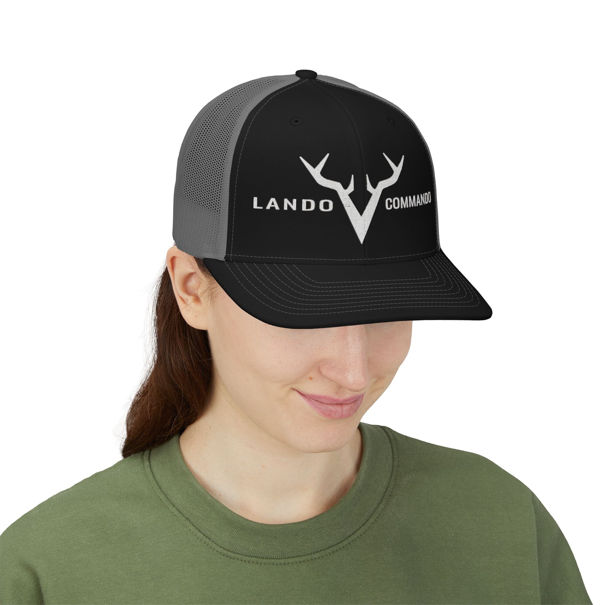 Lando Commando antler logo Snapback