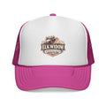 Elk Widow logo Trucker Cap | Pink mesh trucker hat
