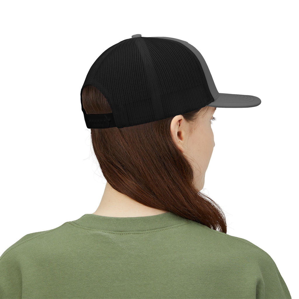 Elk Hunt 2026 | Commando Silhouette American Flag Snapback Trucker Cap | Elk Hunt 2026